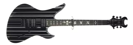 Store Special Product - Schecter Synyster Standard in Gloss Black With Silver Pinstripes